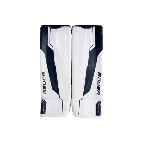 Bauer Goalie Leg Pads Supreme Shadow Sr White/Navy