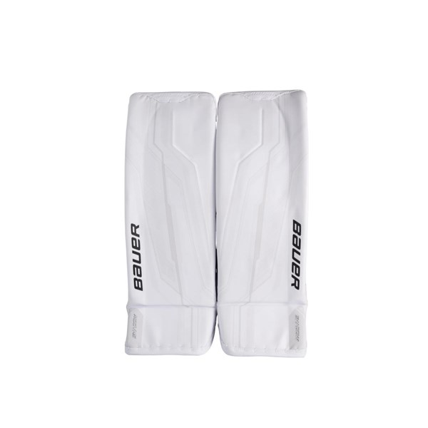 Bauer Goalie Leg Pads Supreme Shadow Sr White