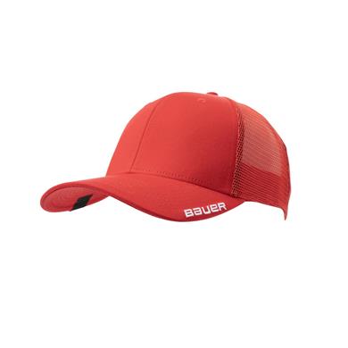 Bauer Caps Team Mesh Snapback Sr Red