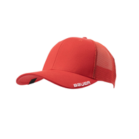 Bauer Cap Team Mesh Snapback Sr Red