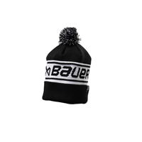 Bauer Lue Team Ribbed Pom Sr Black