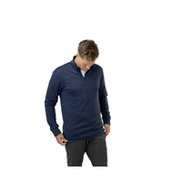 Bauer Genser FLC Core 1/4 Zip Sr Navy