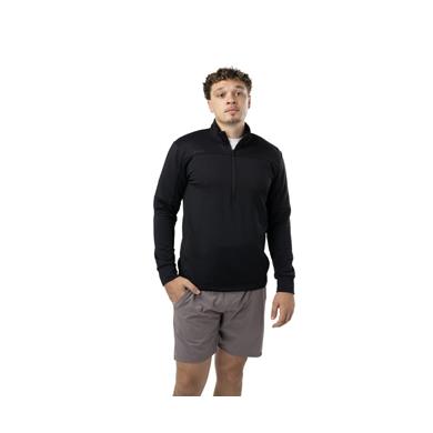Bauer Sweater FLC Core 1/4 Zip Sr Black