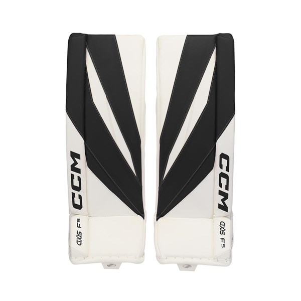 CCM Målvaktsbenskydd Axis F5 Jr White/Black