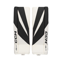 CCM Goalie Leg Pads Axis F5 Jr White/Black