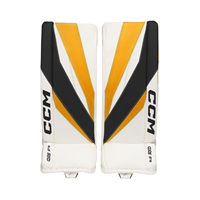 CCM Goalie Leg Pads Axis F9 Sr Boston