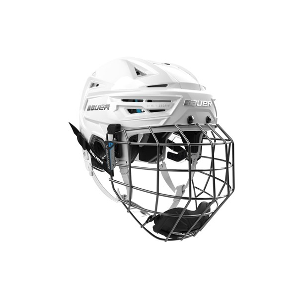 Bauer Eishockey Helm Re-Akt 155 Combo Weiß