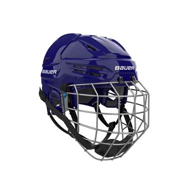 Bauer Eishockey Helm Re-Akt 55 Combo Navy