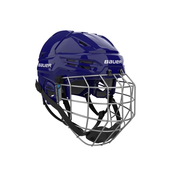 Bauer Eishockey Helm Re-Akt 55 Combo Navy