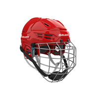 Bauer Eishockey Helm Re-Akt 55 Combo Rot