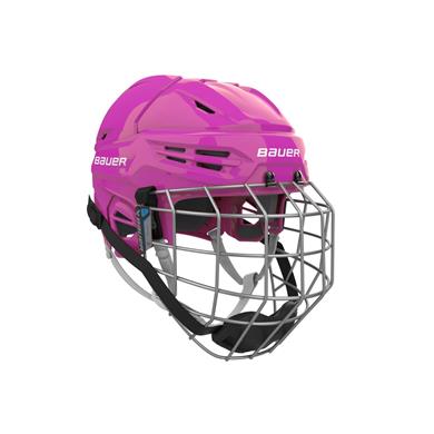 Bauer Hockeyhjelm Re-Akt 55 Combo Pink