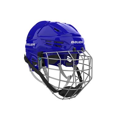 Bauer Hockeyhjälm Re-Akt 55 Combo Blue