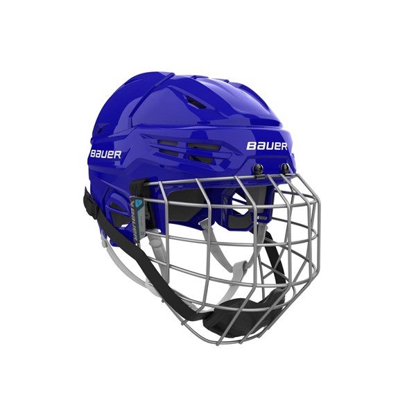 Bauer Eishockey Helm Re-Akt 55 Combo Blau