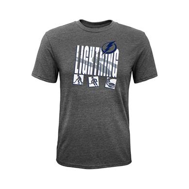 Outerstuff T-Shirt NHL Full Tilt Triblend Jr Tampa Bay Lightning