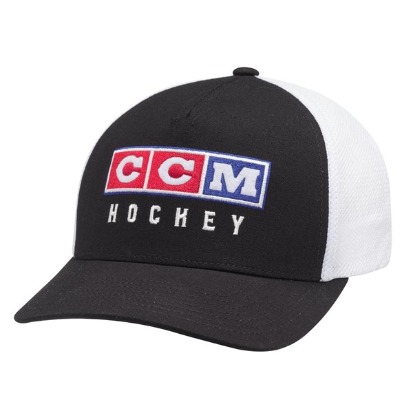 CCM Cap Vintage Fall Meshback Sr Black