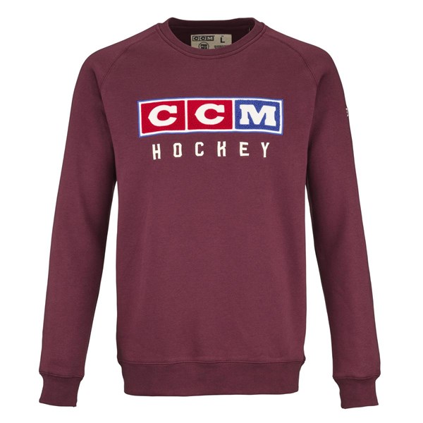 CCM Paita Vintage Fall Fleece Crew Sr Acai