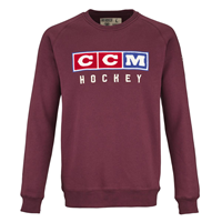 CCM Genser Vintage Fall Fleece Crew Sr Acai