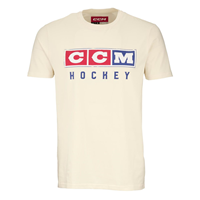 CCM T-Paita Vintage Fall SS Tee Sr Unbleached