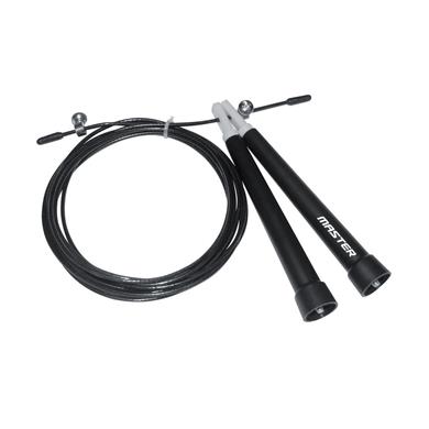 Master Fitness Hopprep Speedrope Svart