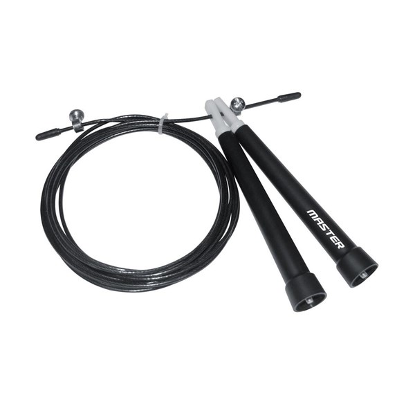 Master Fitness Hopprep Speedrope Svart