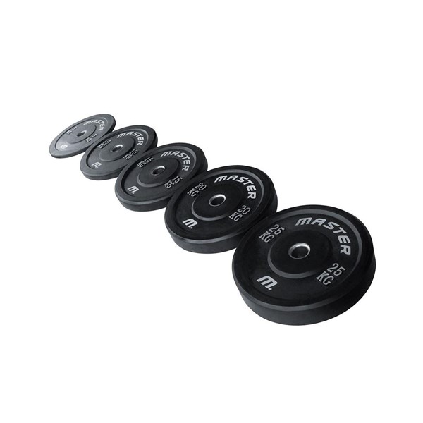 Master Fitness Vektskive Bumper Vektpakke Bumper 150 Kg