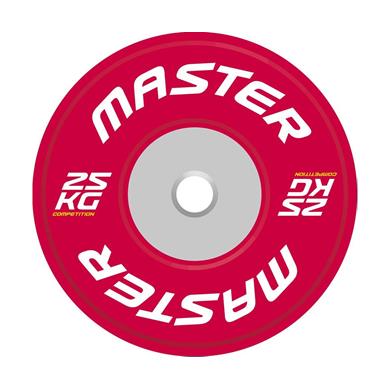 Master Fitness Vektskive Bumper Competit