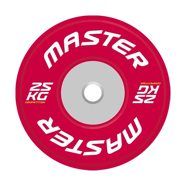 Master Fitness Vektskive Bumper Competit