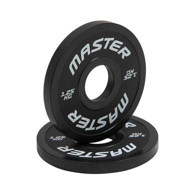 Master Fitness Vektskive Gummibelagt Change Plate 2 X 1