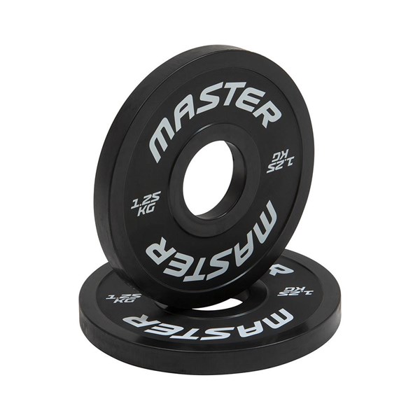 Master Fitness Vektskive Gummibelagt Change Plate 2 X 1