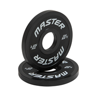 Master Fitness Vektskive Gummibelagt Change Plate 2 X 1