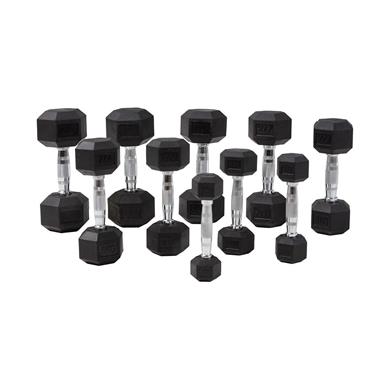 Master Fitness Hantlar Set Hexagon 1-10 Kg