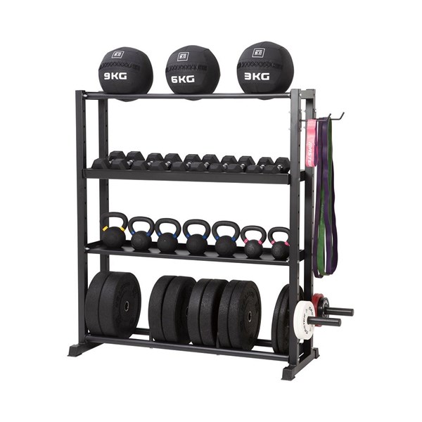Master Fitness Barbell Rack X-Fit Large Storage Rack
