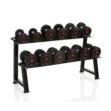 Gymstick Rack For 6 Pr Pro Rubber Dumbbells Hantlar