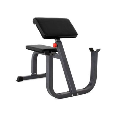 Master Fitness Preacher Curl Silver