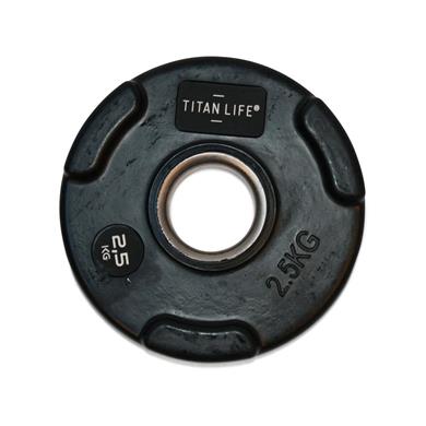Titan Life Pro Pro Weight Disc Grip Rubber
