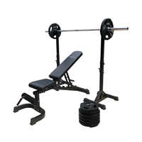 Titan Life Weight Garage Gym 100 Kg Med Vektstangstativ