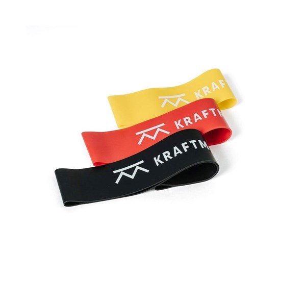 Kraftmark Gummiband För Träning Loop Band 3-Pack