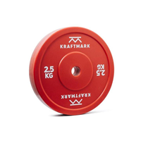 Kraftmark Internationale Gewichtsscheiben 50mm Olympische Technikgewichte