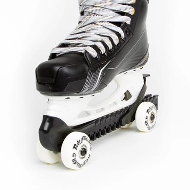 Skate guards with wheels