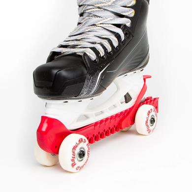 RollerGard Skridskoskydd Med Hjul Red