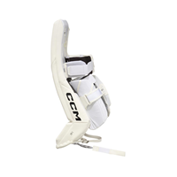 CCM Goalie Leg Pads Axis F5 Jr White