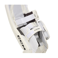 CCM Goalie Leg Pads Axis F5 Jr White