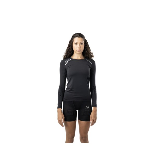 Bauer Base Layer Shirt Womens Top Black