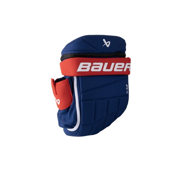 Bauer Rucksack Handschuhe Yth Blau/Rot