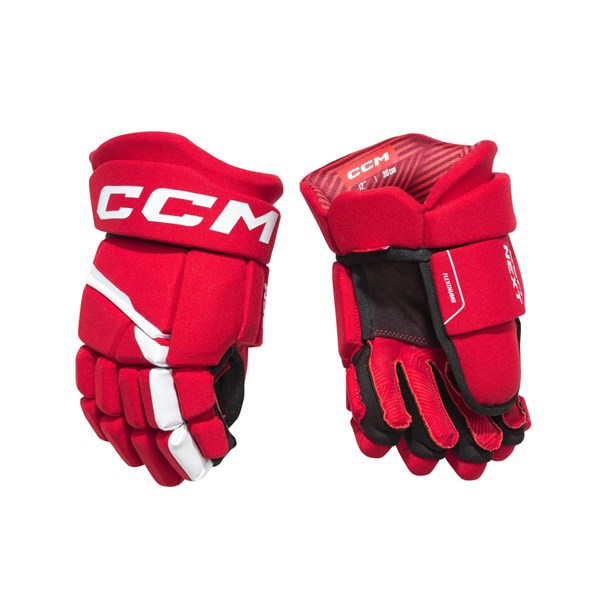 CCM Glove Next Jr RED/WHITE - Hockey Store