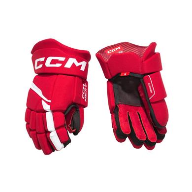 CCM Eishockey Handschuhe Next Sr Rot/Weiß