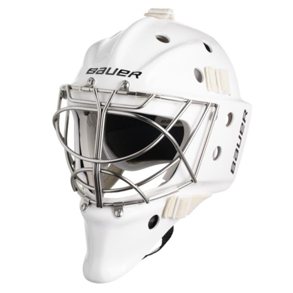 Bauer Goalie Mask 960 Cat Eye Sr White