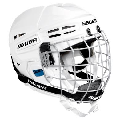 Bauer Hockeyhjelm Prodigy Combo Hvit