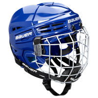 Bauer Eishockey Helm Prodigy Combo Blau