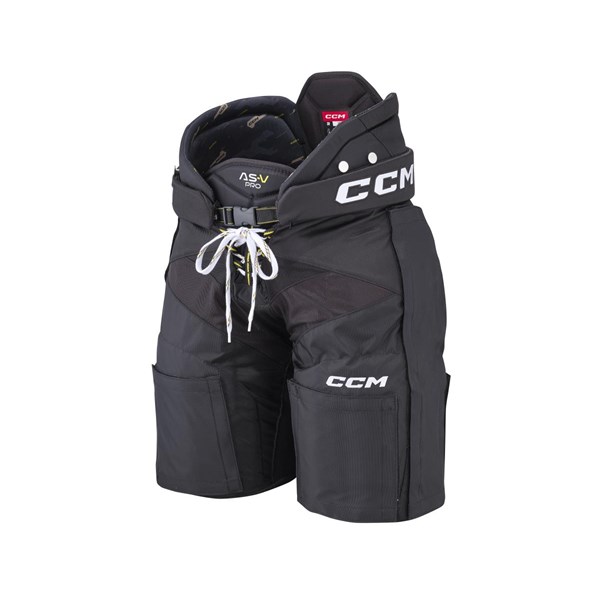 CCM Hose Tacks AS-V Pro Velcro Sr Schwarz